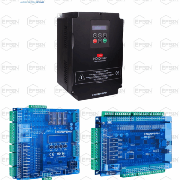 Hedefsan DRIVER-P Motor Sürücü + HD BE Takım (EN81-20)